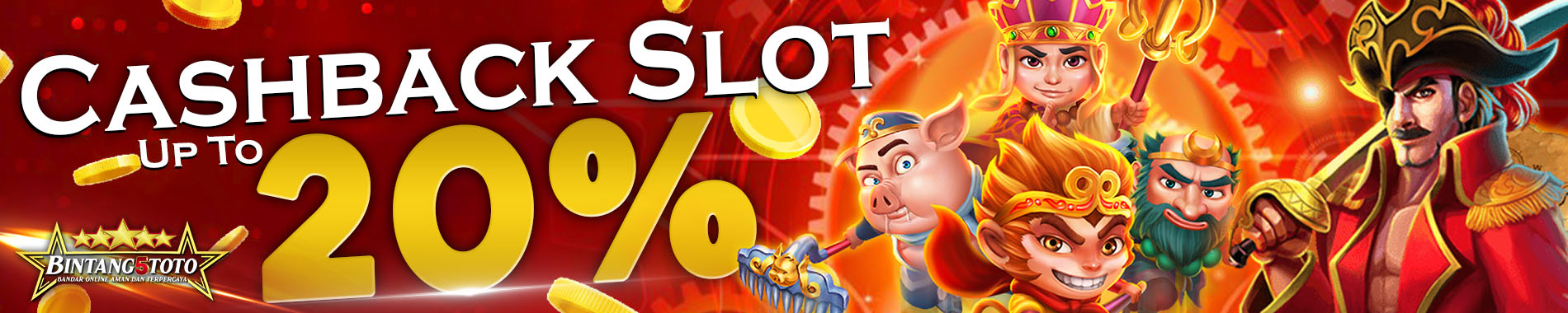 CASHBACK SLOT 20%